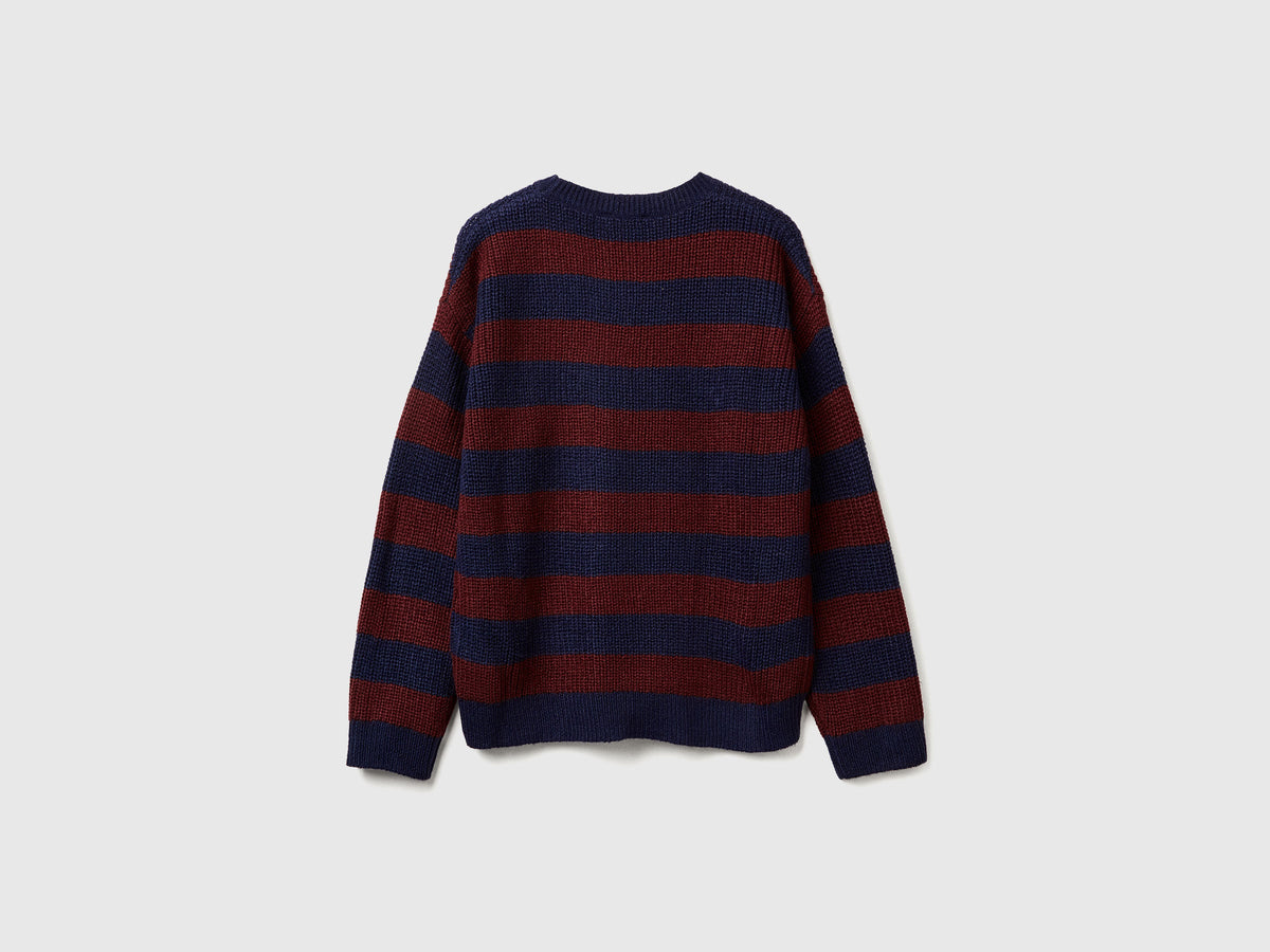 Maglione a righe
