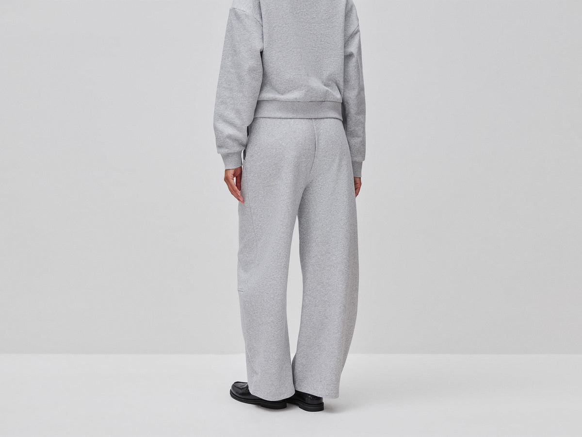 Pantaloni in felpa barrel fit