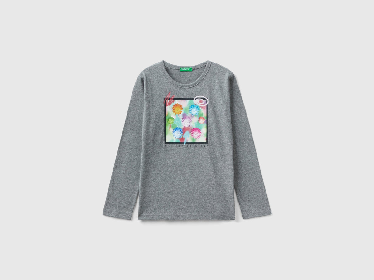 Calda t-shirt con stampa fotografica