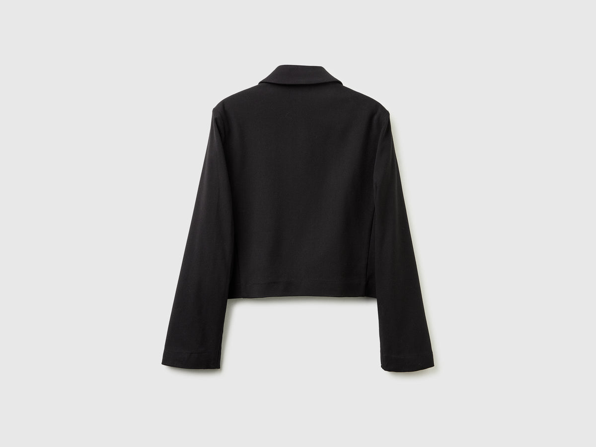 Giacca corta con tasche