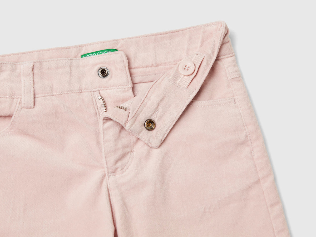 Pantaloni in velluto flare fit