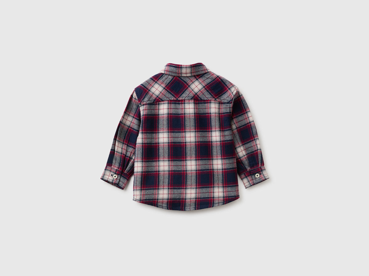 Camicia a quadri over fit
