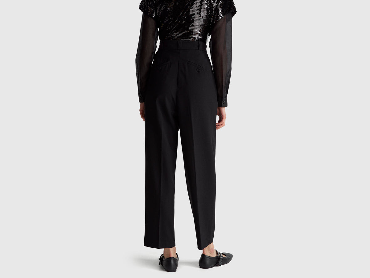 Pantaloni carrot fit