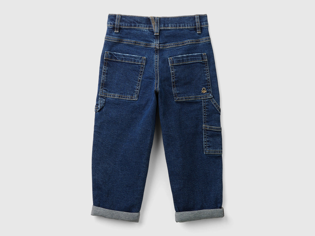 Jeans in misto cotone riciclato
