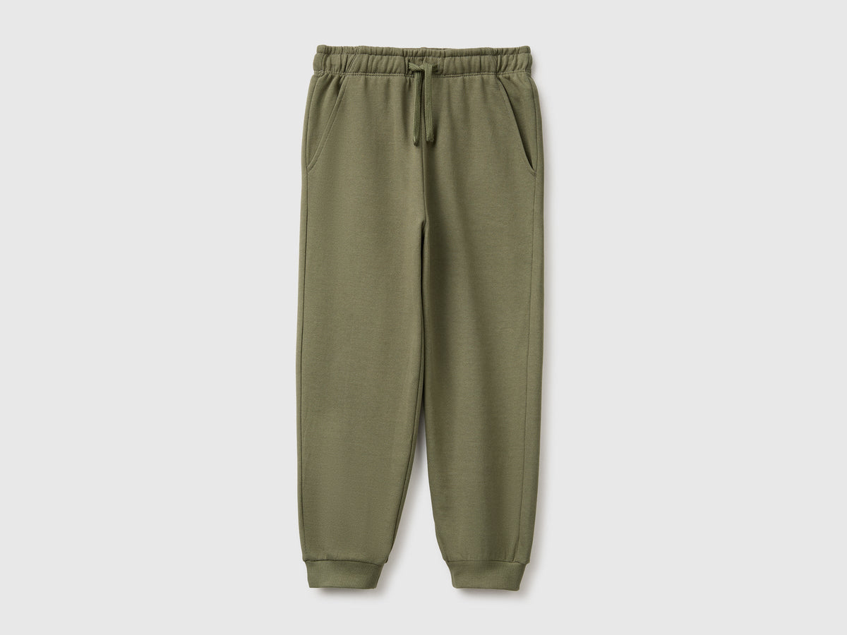 Joggers in felpa 100% cotone