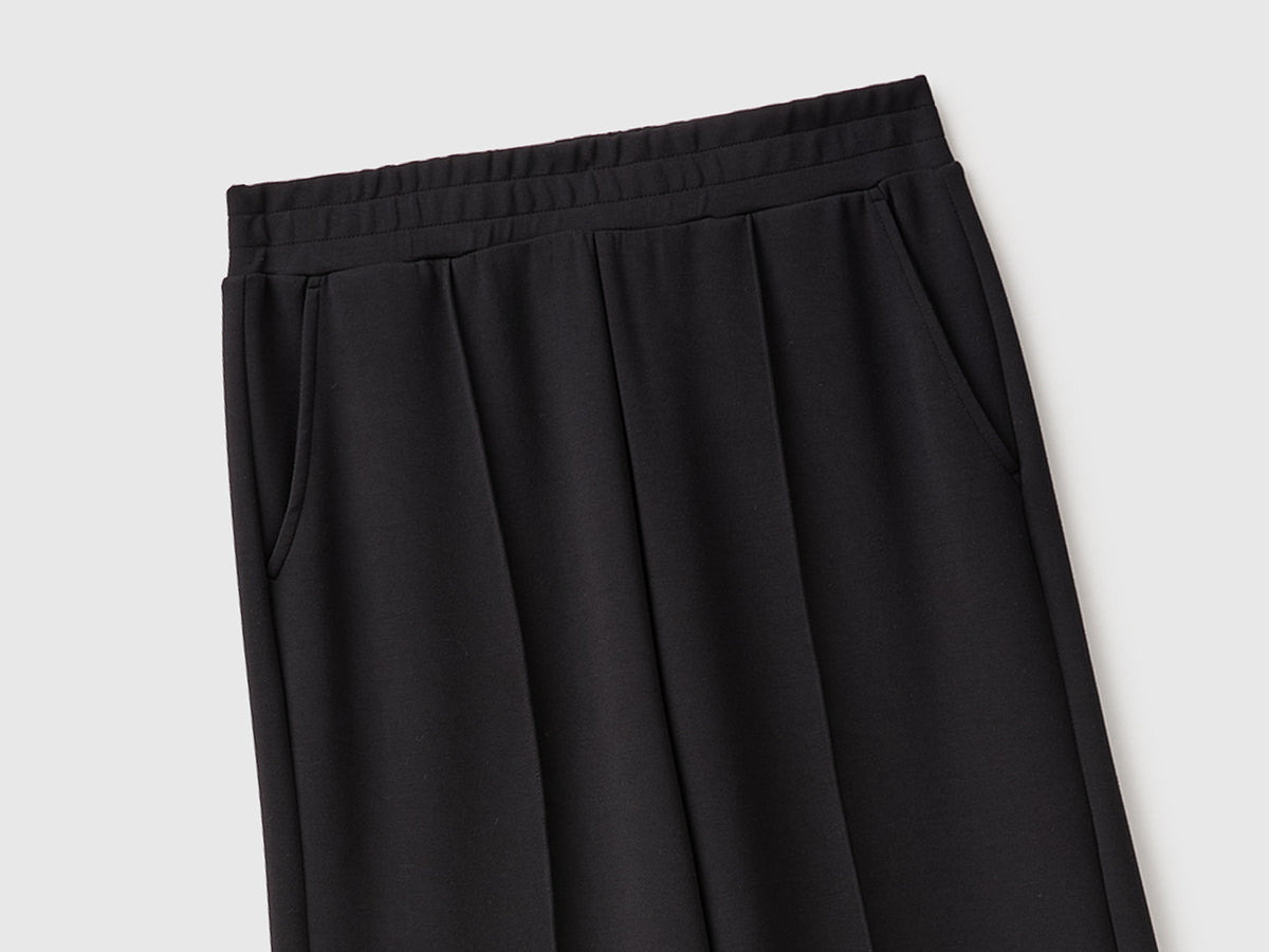 Pantaloni fluidi comfort fit