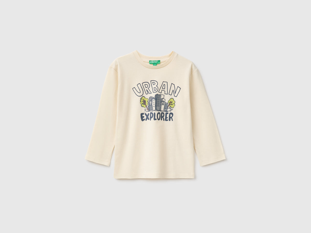 T-shirt 100% cotone bio con stampa