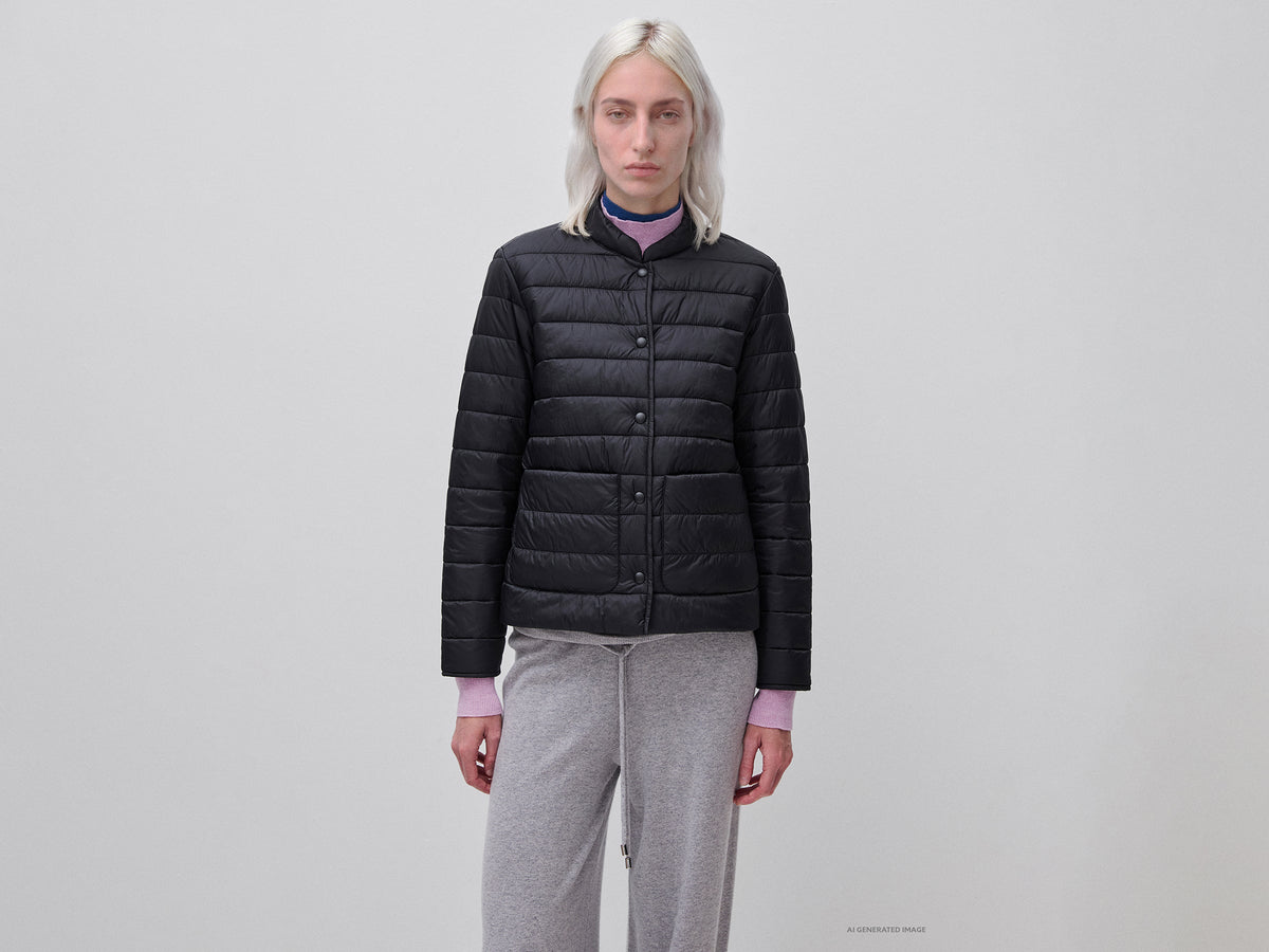 Piumino leggero slim fit
