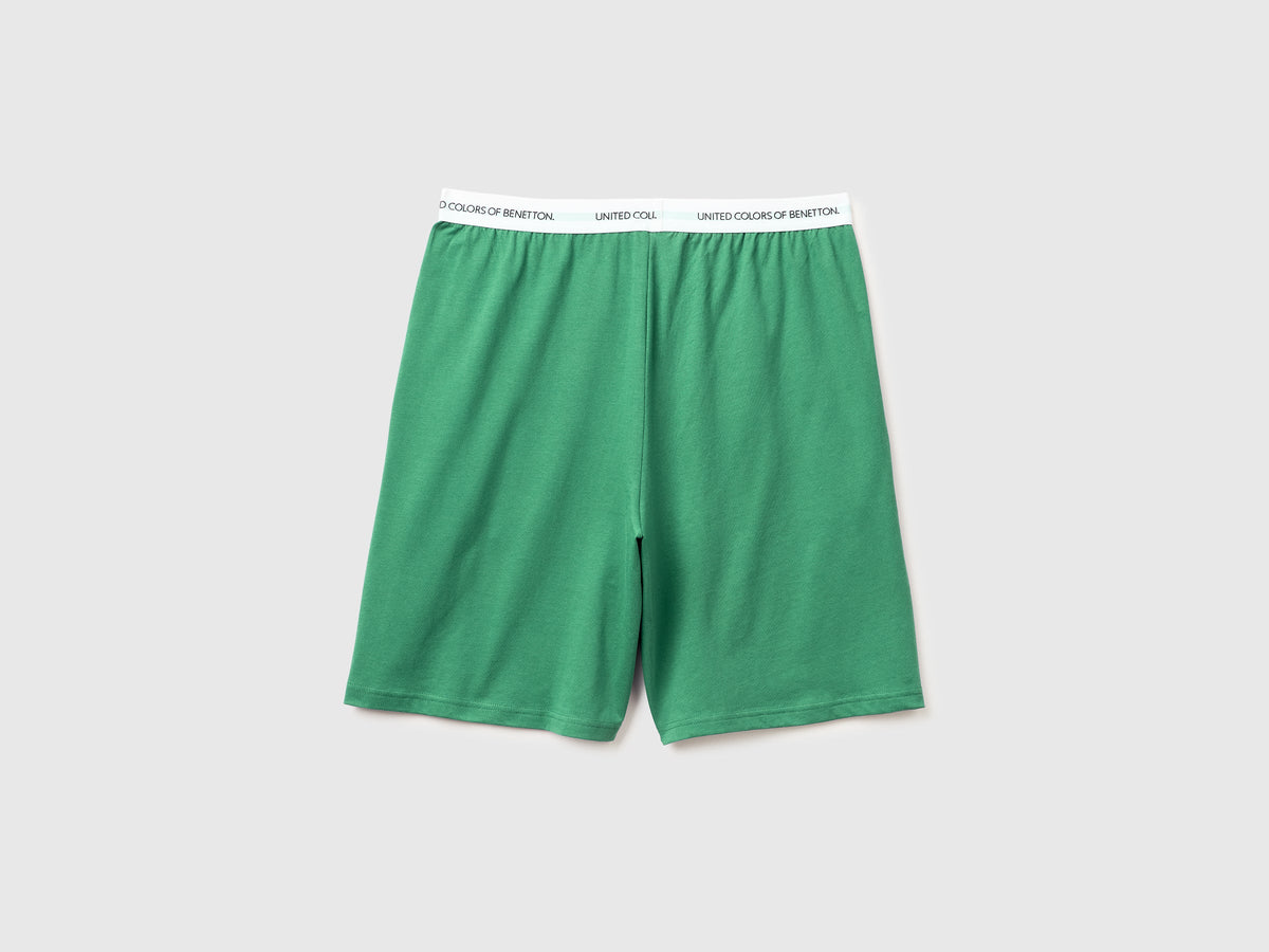 Bermuda con elastico logato