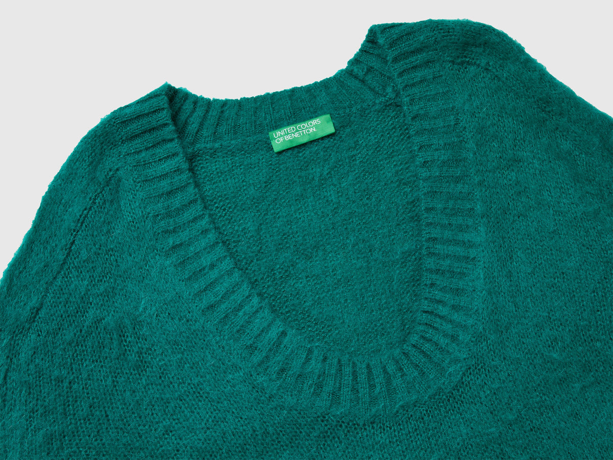 Calda maglia in misto mohair