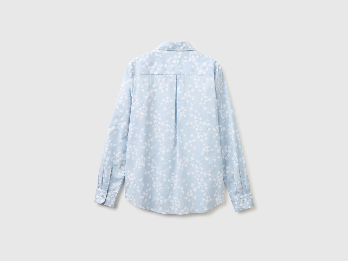 Camicia fantasia in cotone leggero