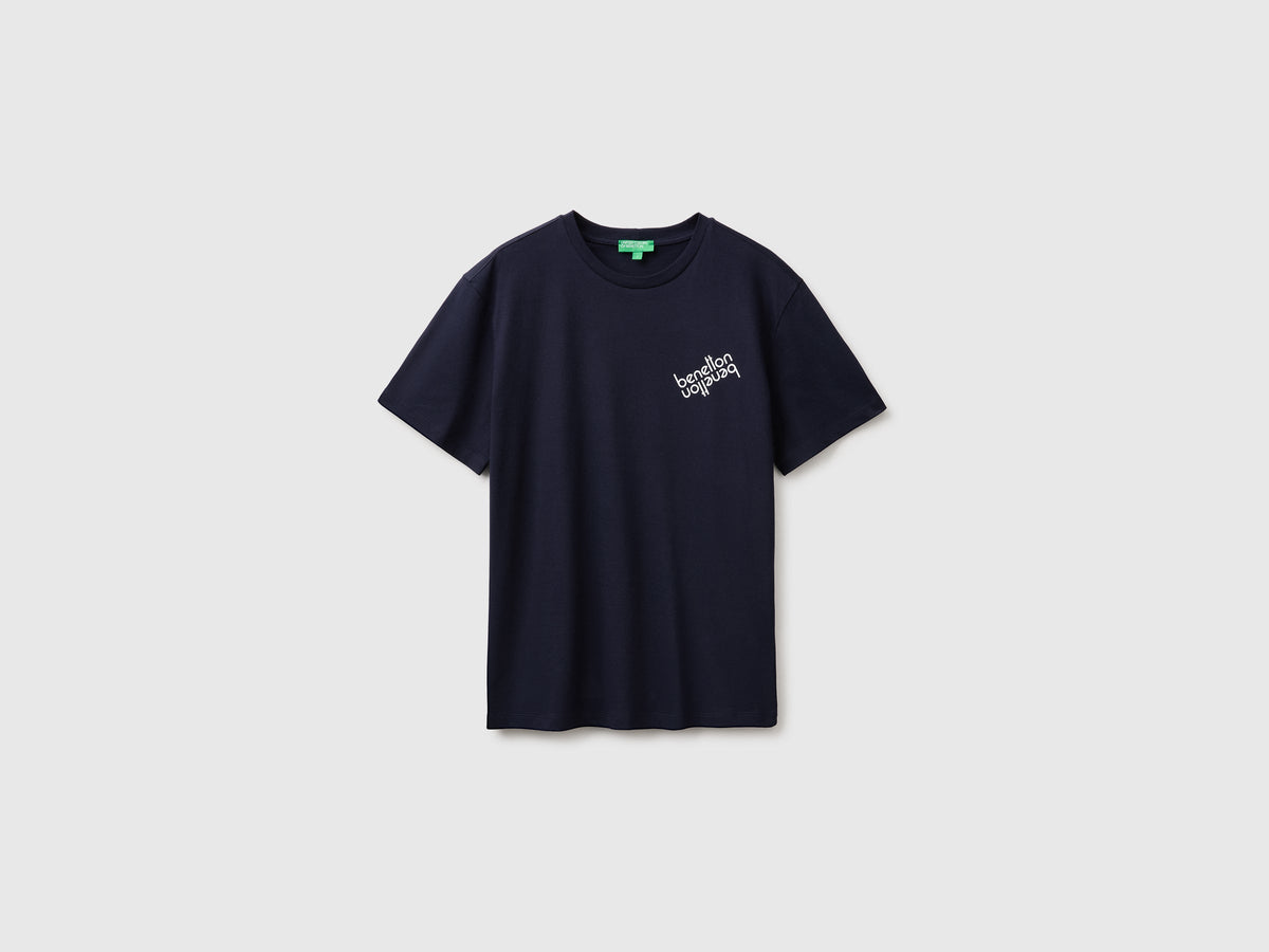 T-shirt regular fit con logo