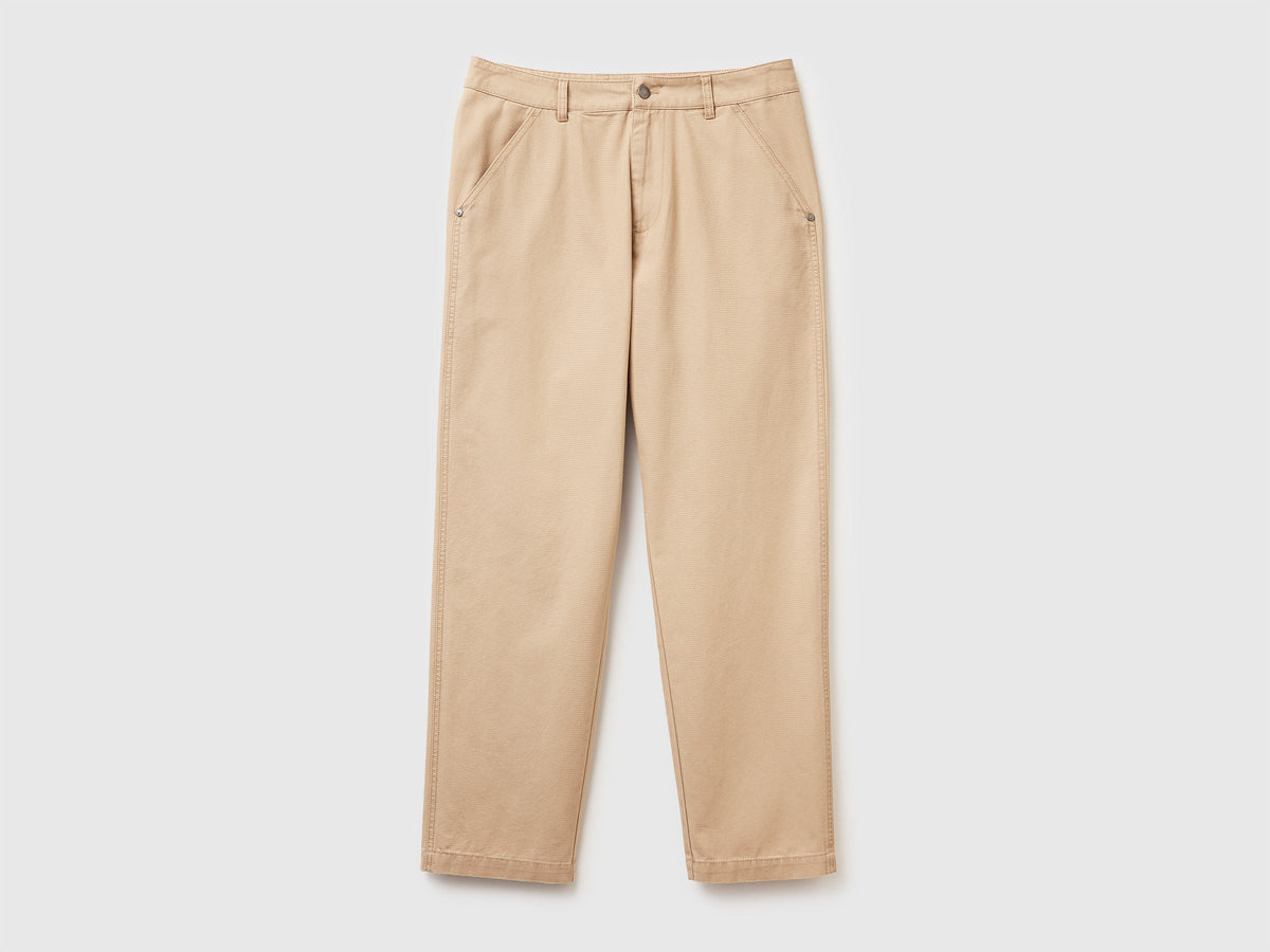 Pantaloni in puro cotone