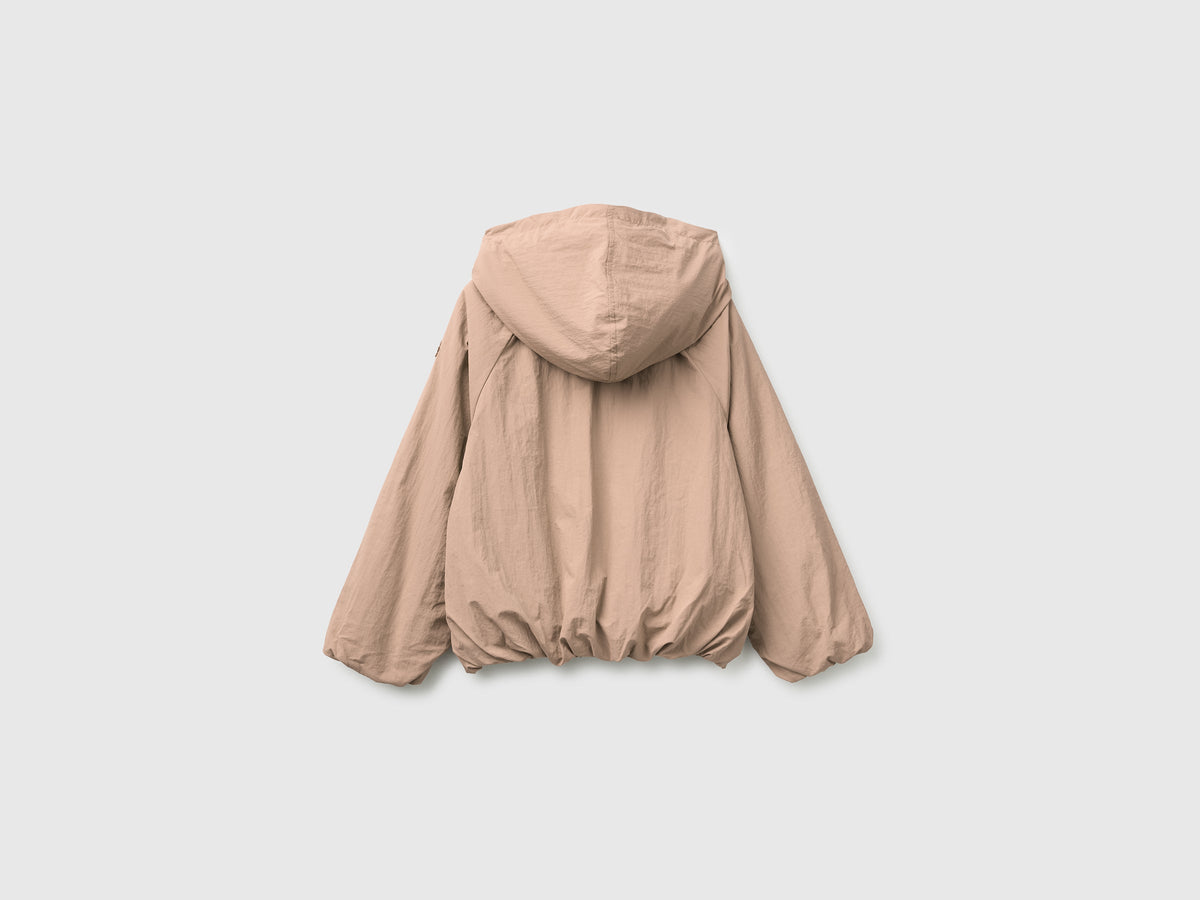 Giacca in nylon over fit