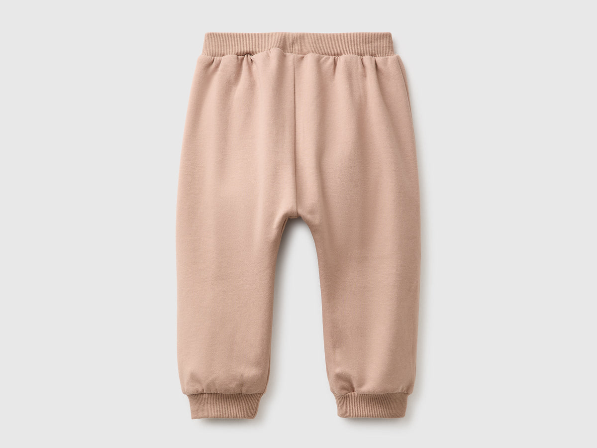 Pantaloni in felpa elasticizzata