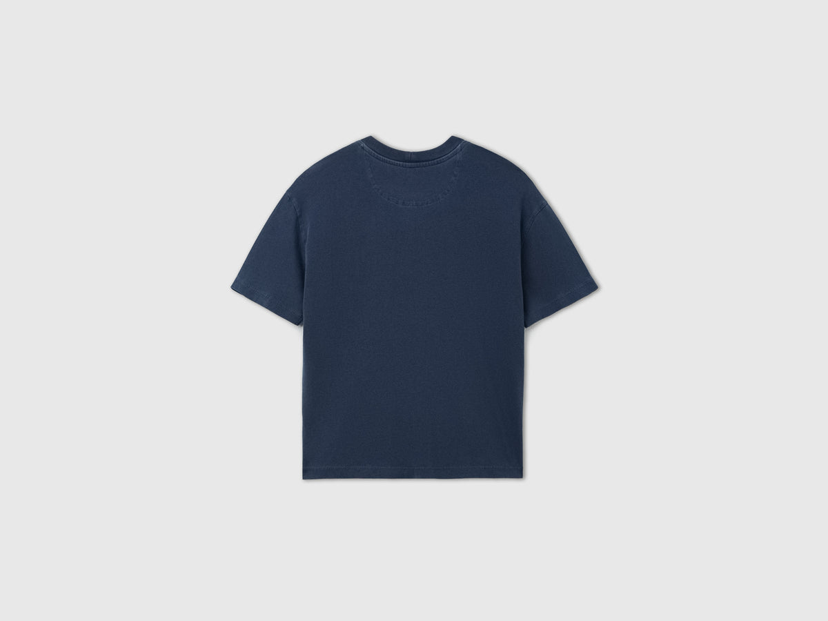 T-shirt lavaggio vintage con stampa western