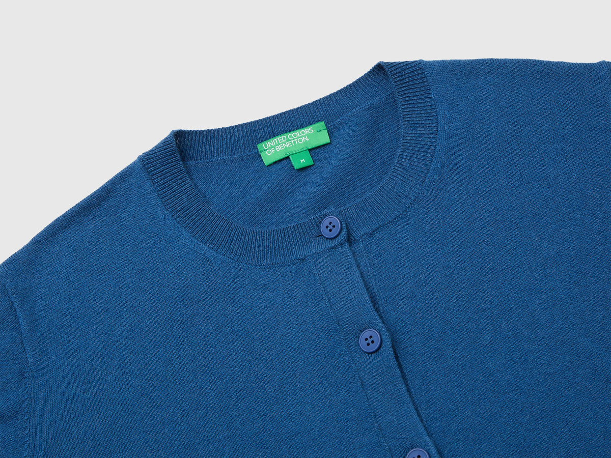 Cardigan in misto cashmere