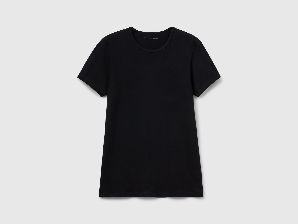 T-shirt in cotone stretch