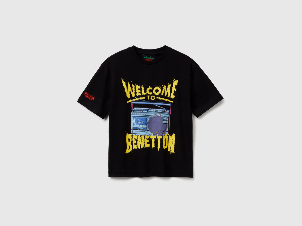 T-shirt con stampa Stranger Things