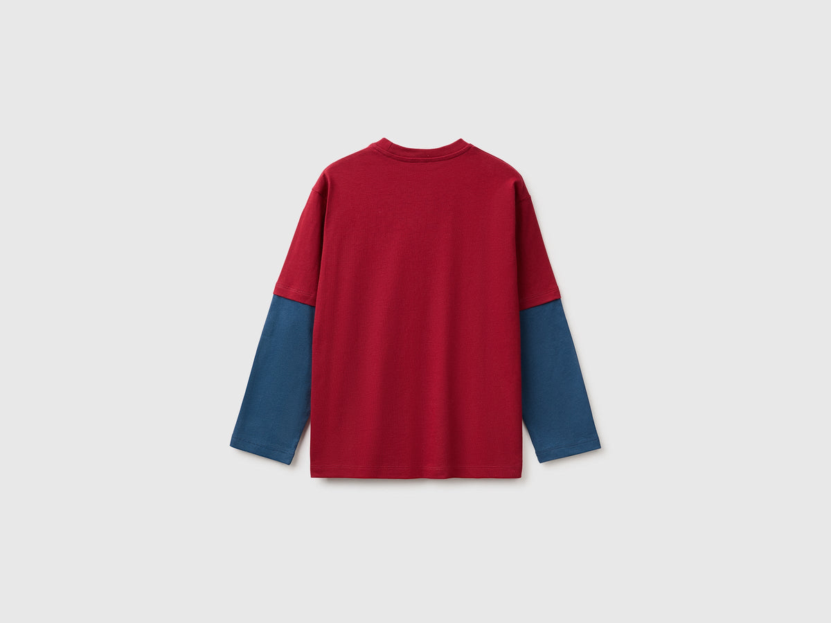 T-shirt over fit in cotone bio