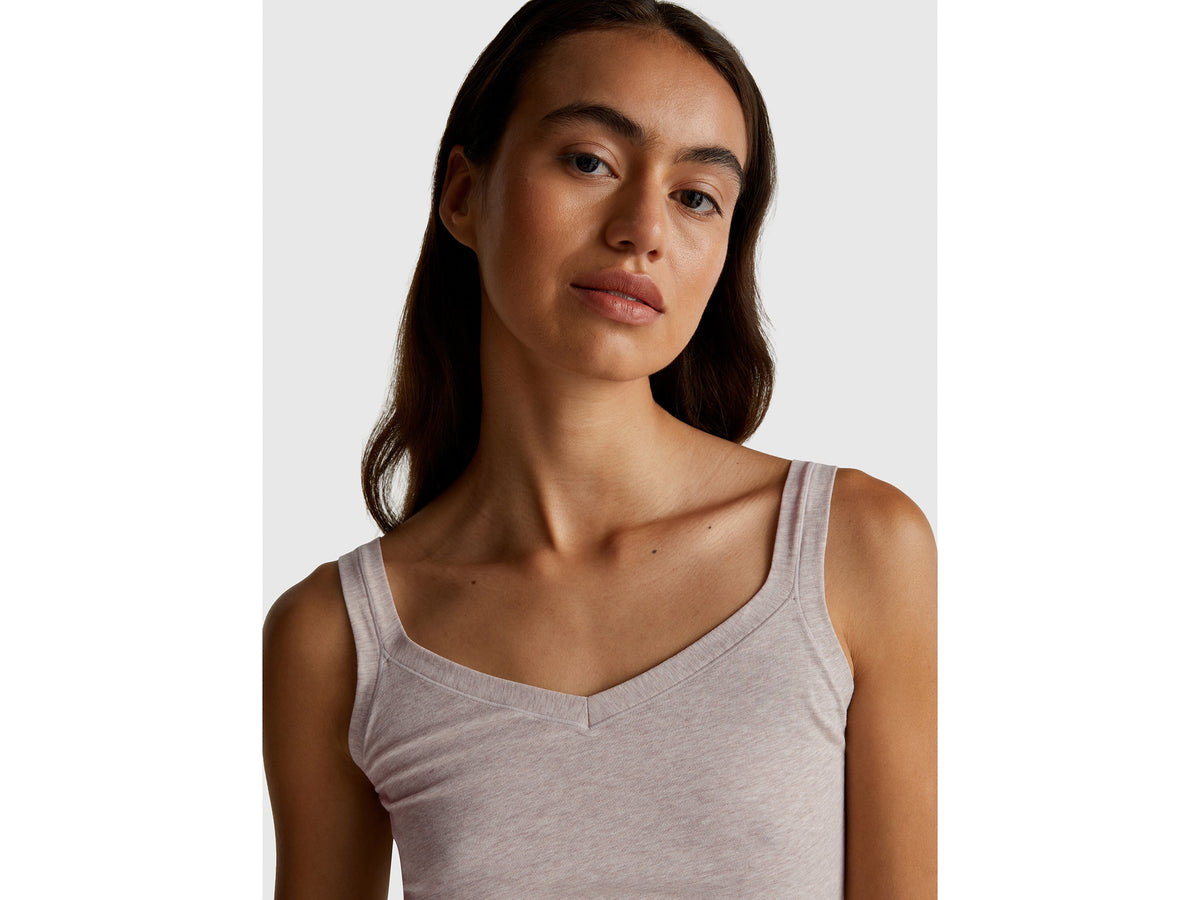 Canotta in cotone super stretch