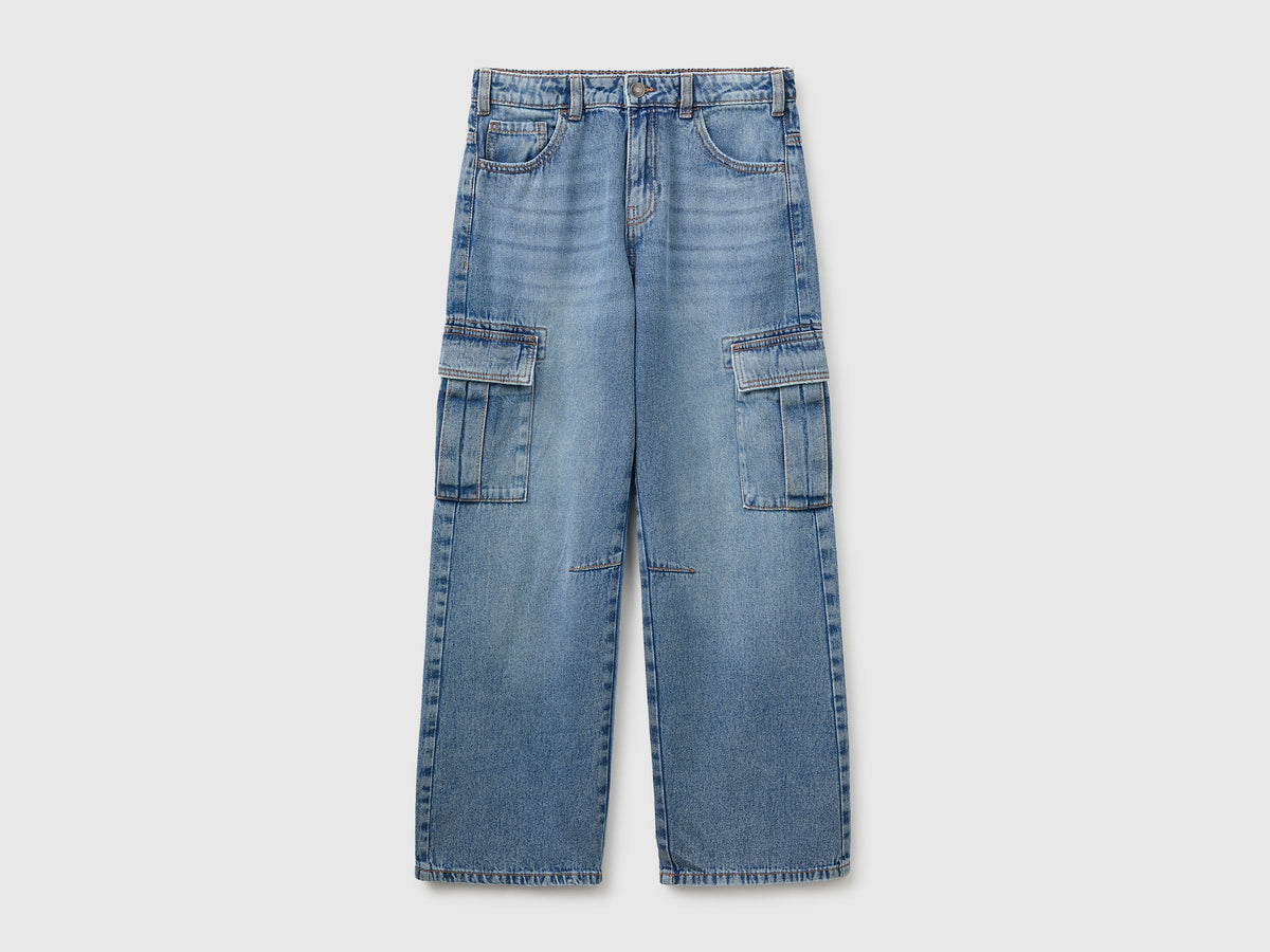 Jeans cargo loose fit