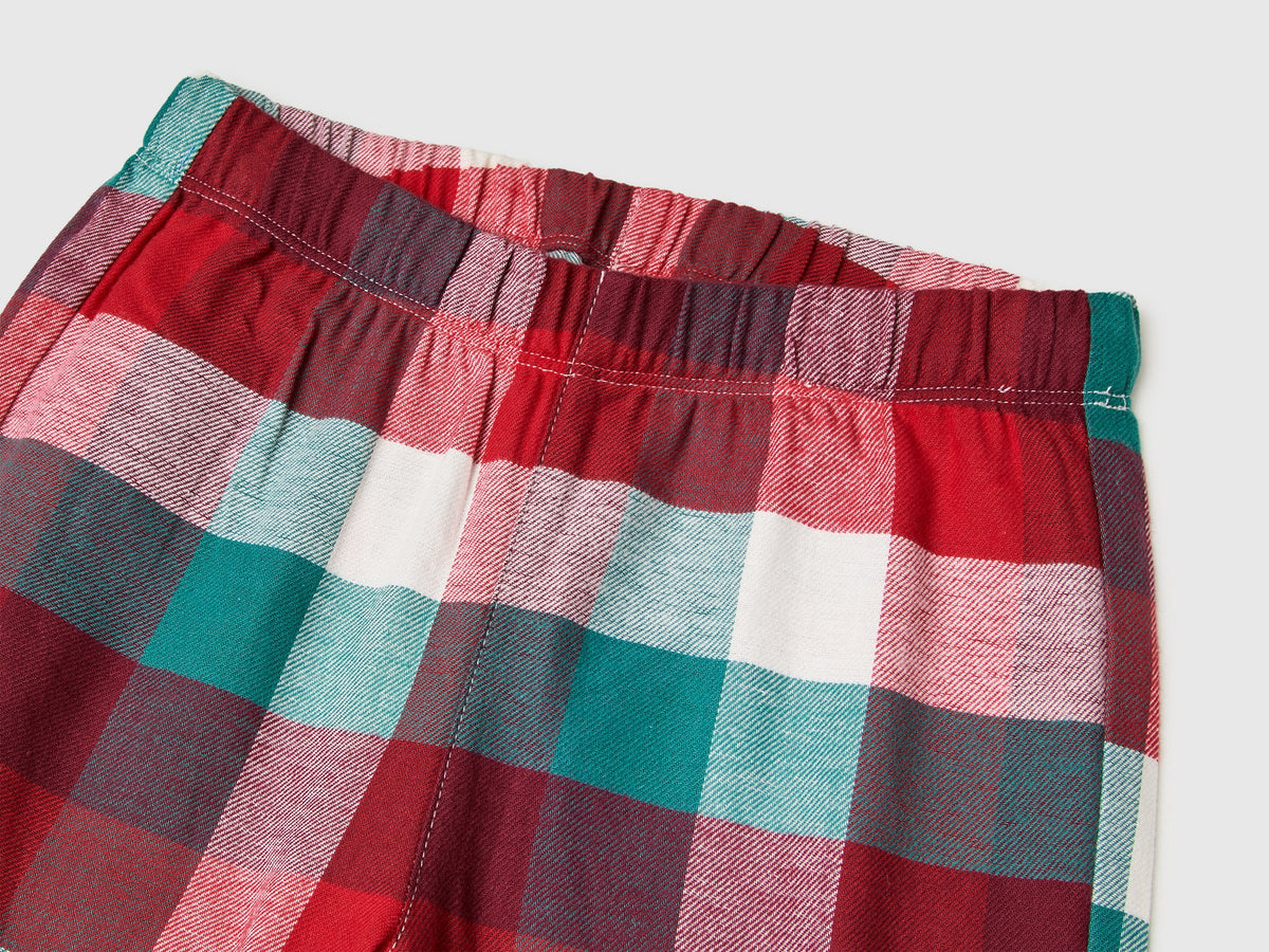 Pigiama tartan in flanella