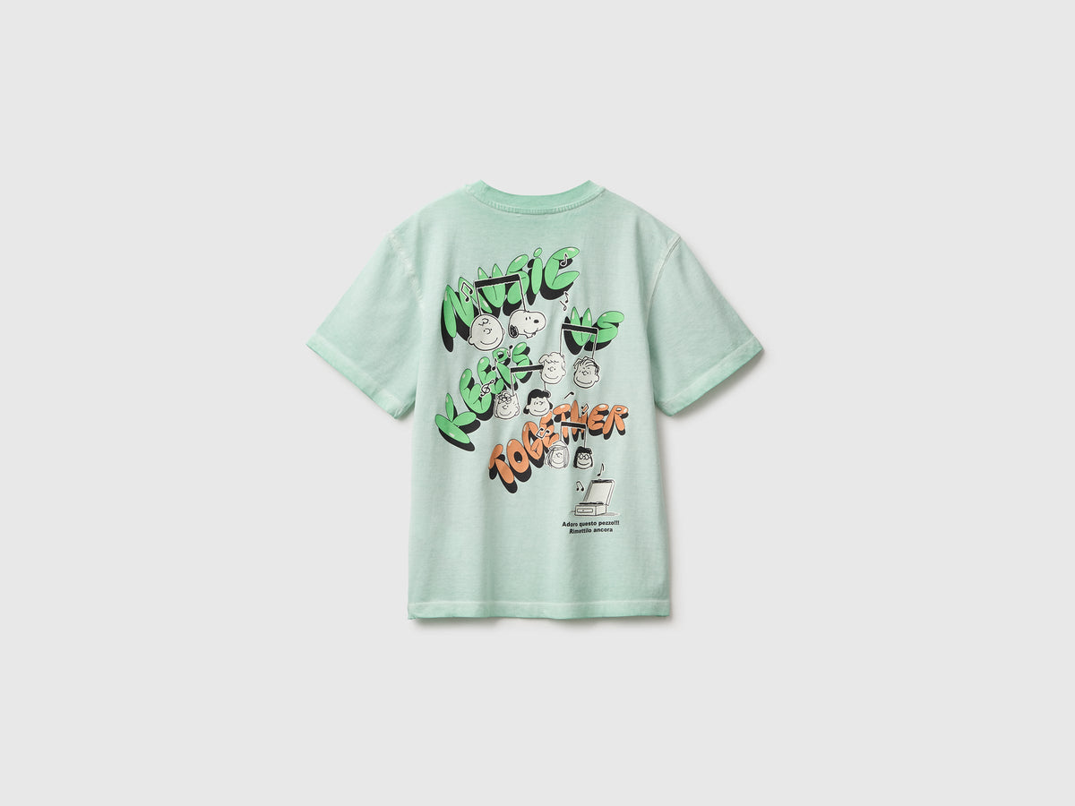 T-shirt over con stampa ©Peanuts
