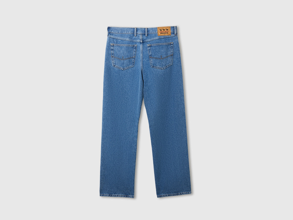 Jeans regular fit lavaggio chiaro