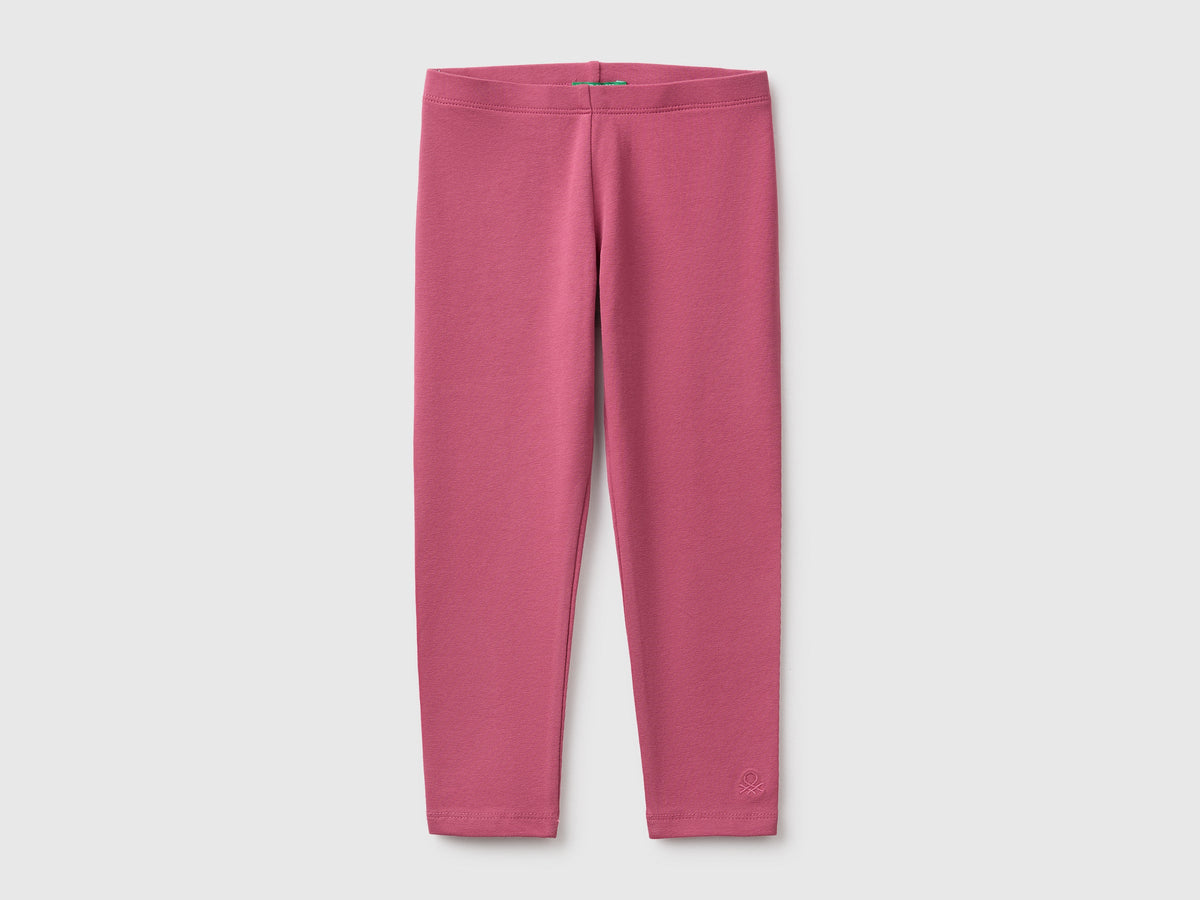 Leggings in cotone stretch