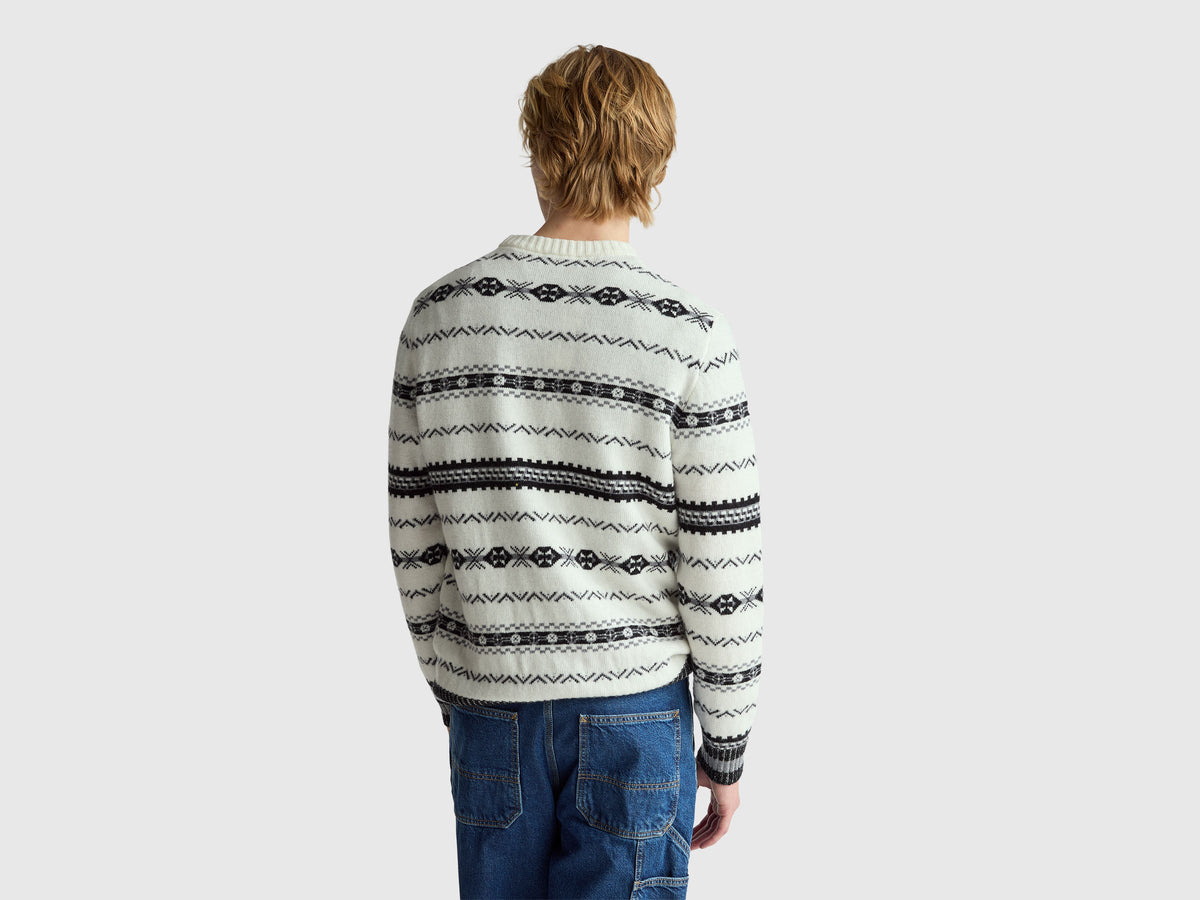 Maglione jacquard