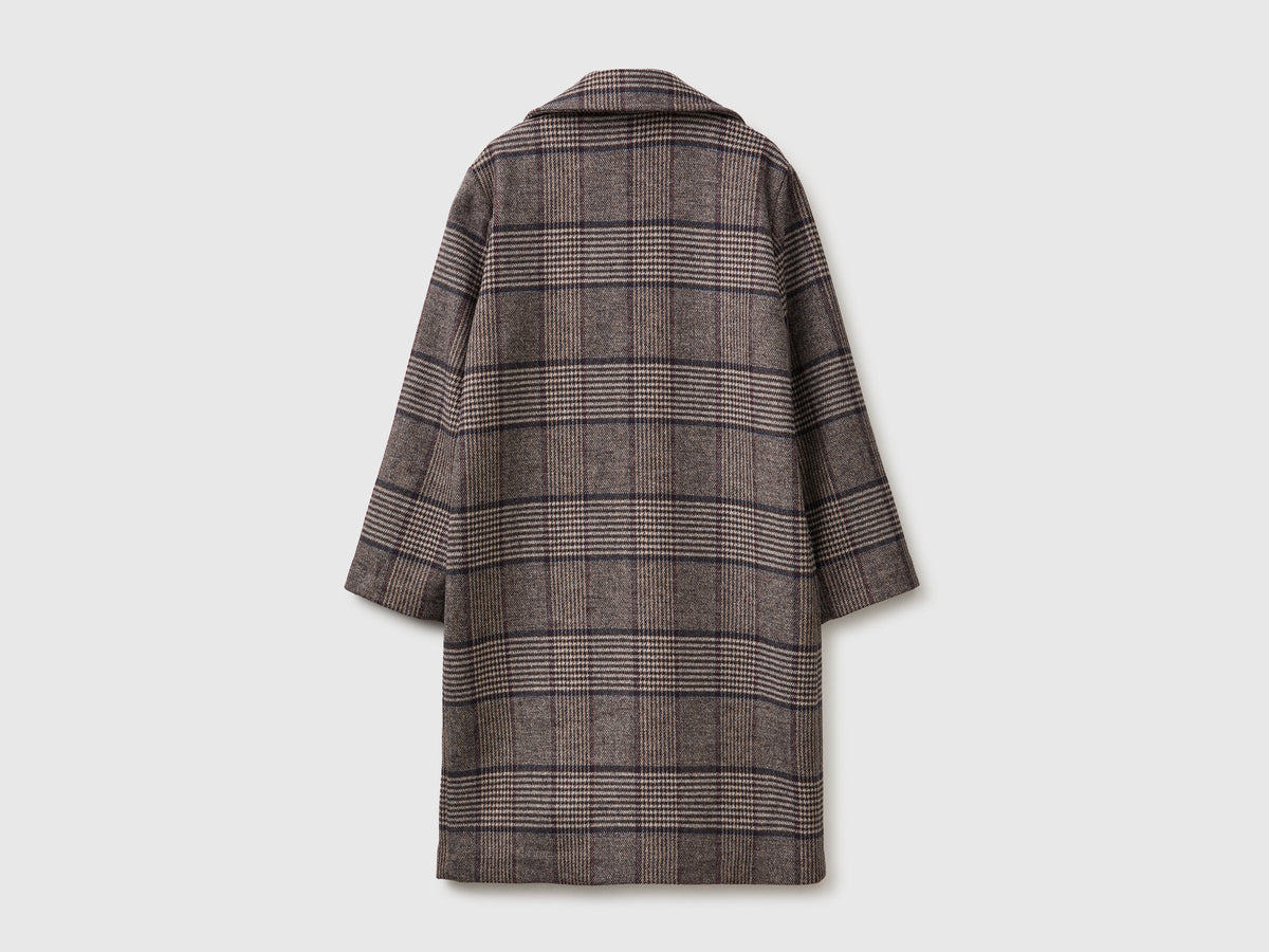 Cappotto doppiopetto fantasia