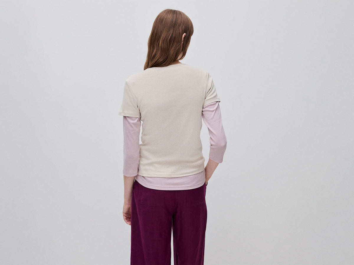 T-shirt girocollo slim fit