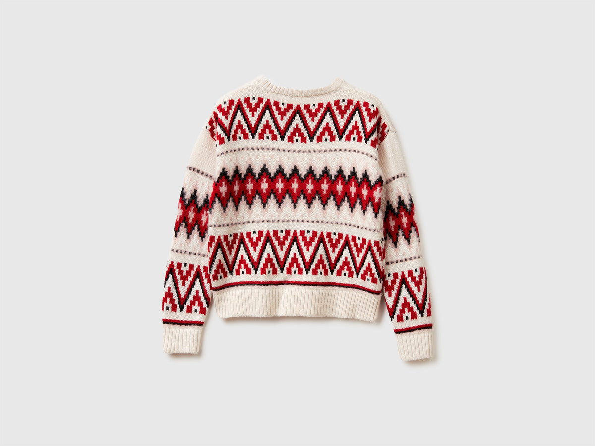 Maglione jacquard