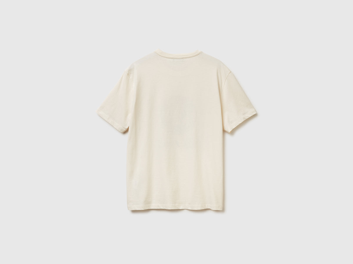 T-shirt in cotone con logo