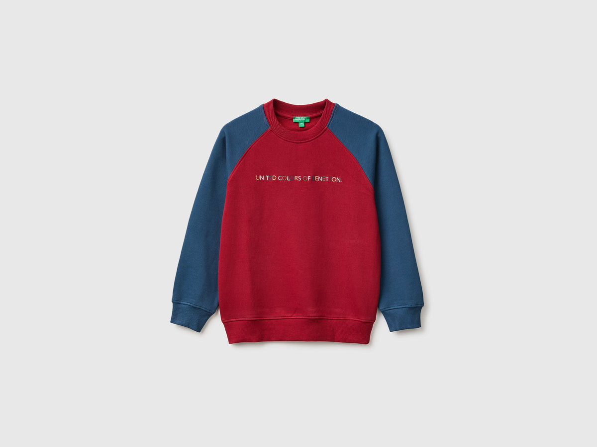 Felpa chiusa 100% cotone
