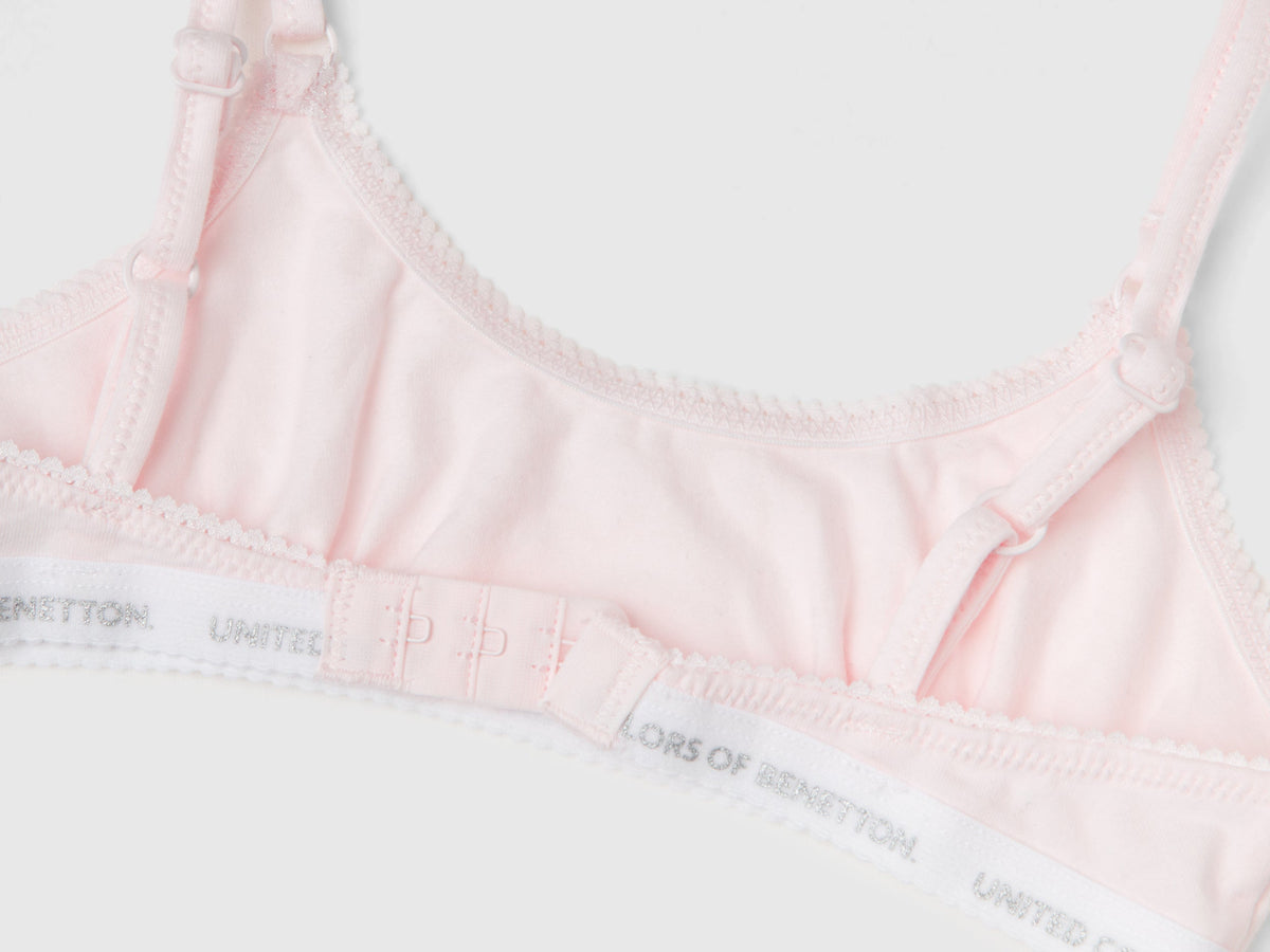 Due brassiere in cotone elasticizzato