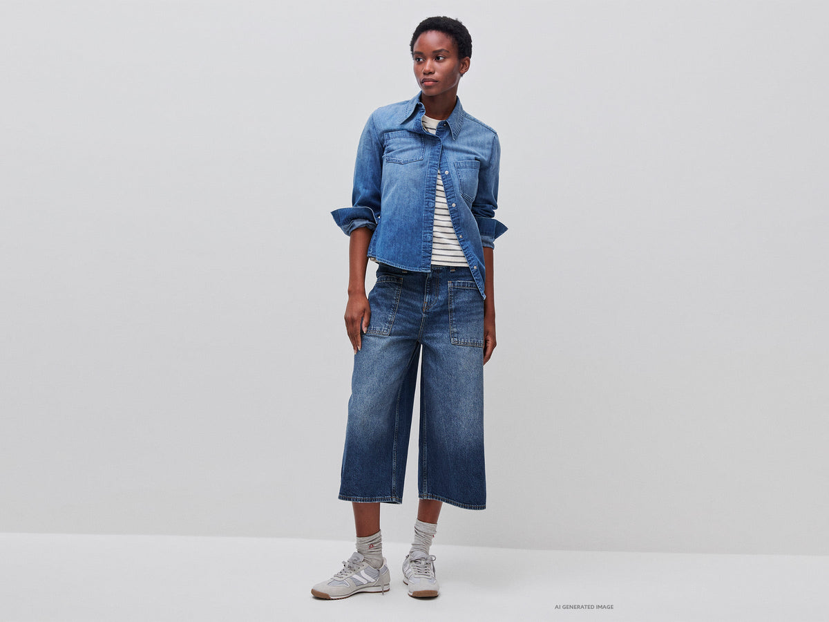 Bermuda di jeans