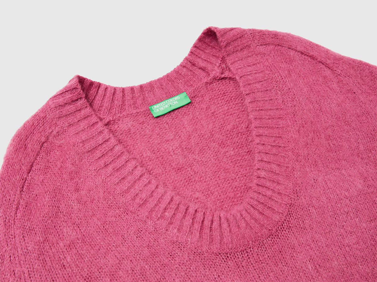 Calda maglia in misto mohair