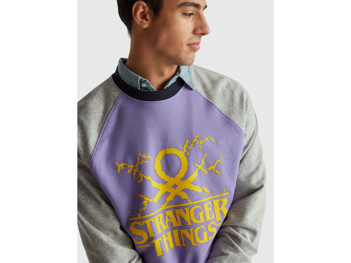 Felpa relaxed fit Stranger Things