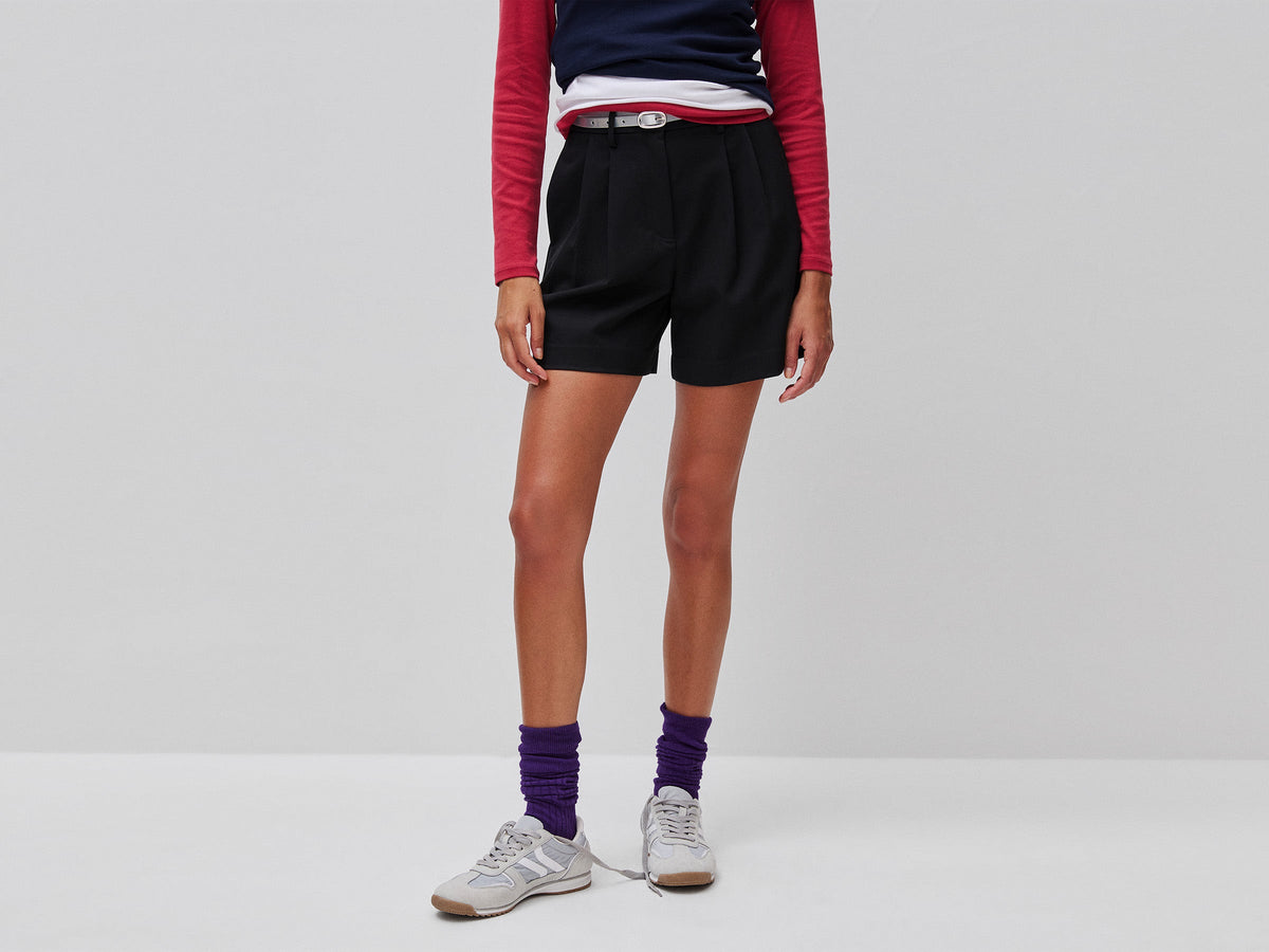 Shorts con pinces