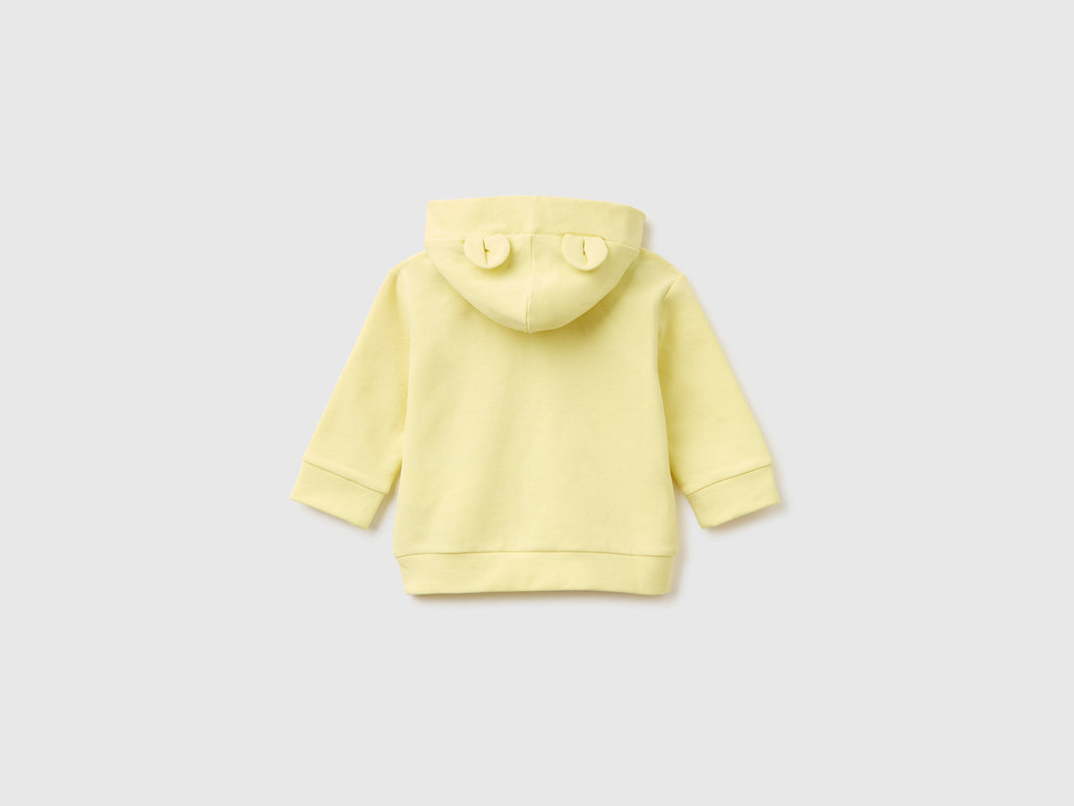 Felpa zip e con cappuccio