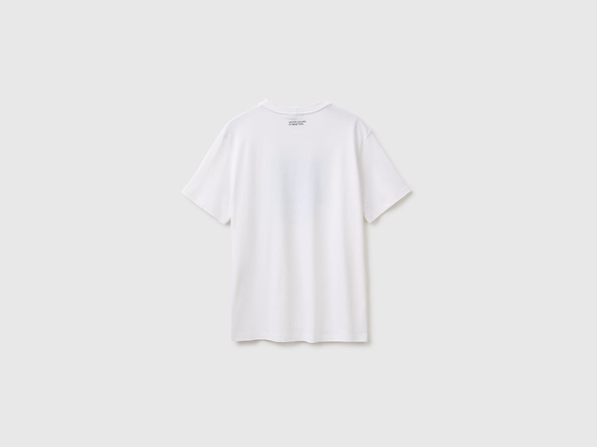 T-shirt regular fit con logo