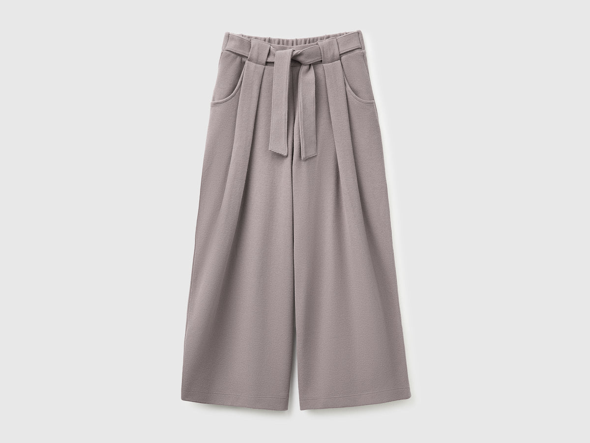 Pantaloni con fusciacca in caldo cotone