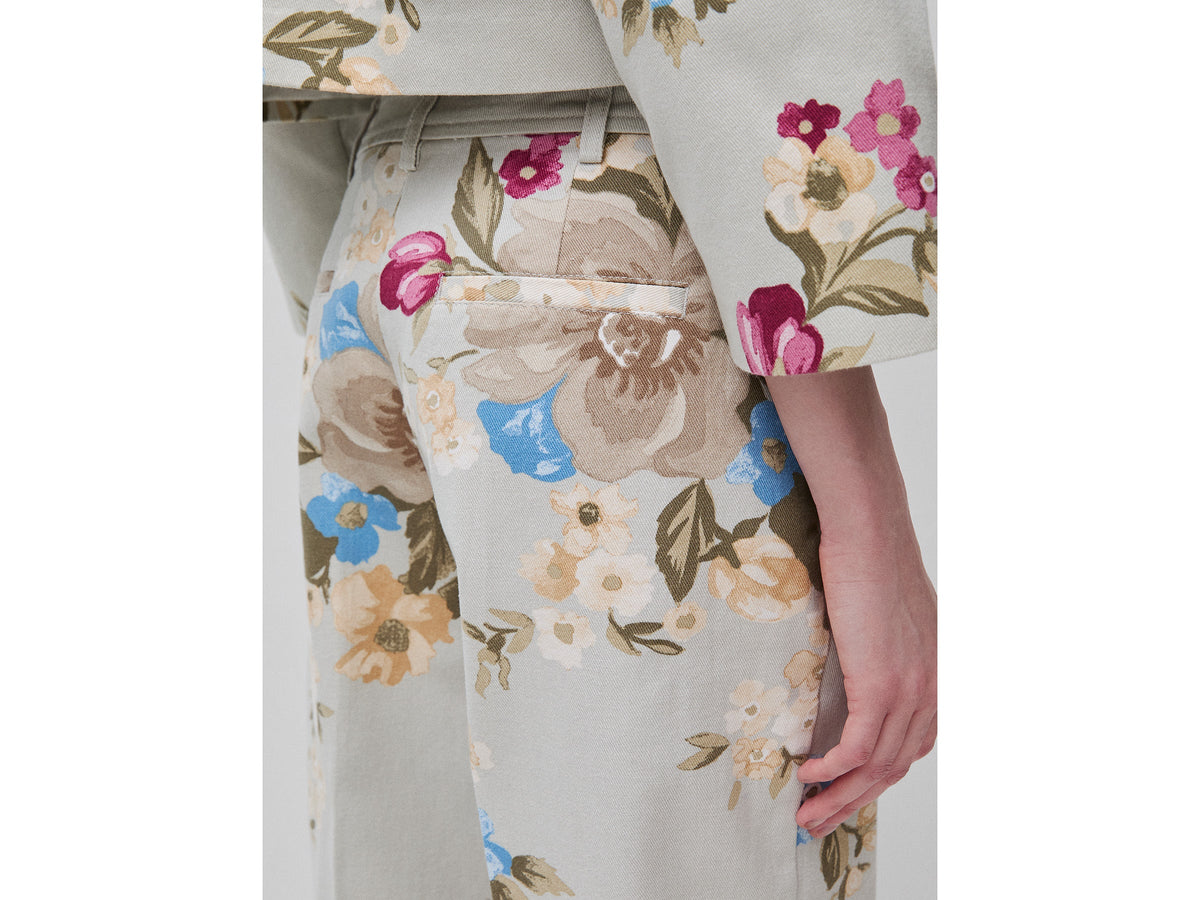 Pantaloni a fiori
