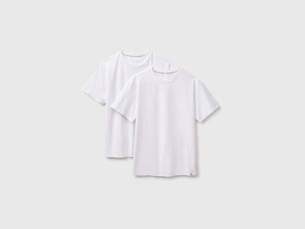 Due magliette intime in cotone stretch