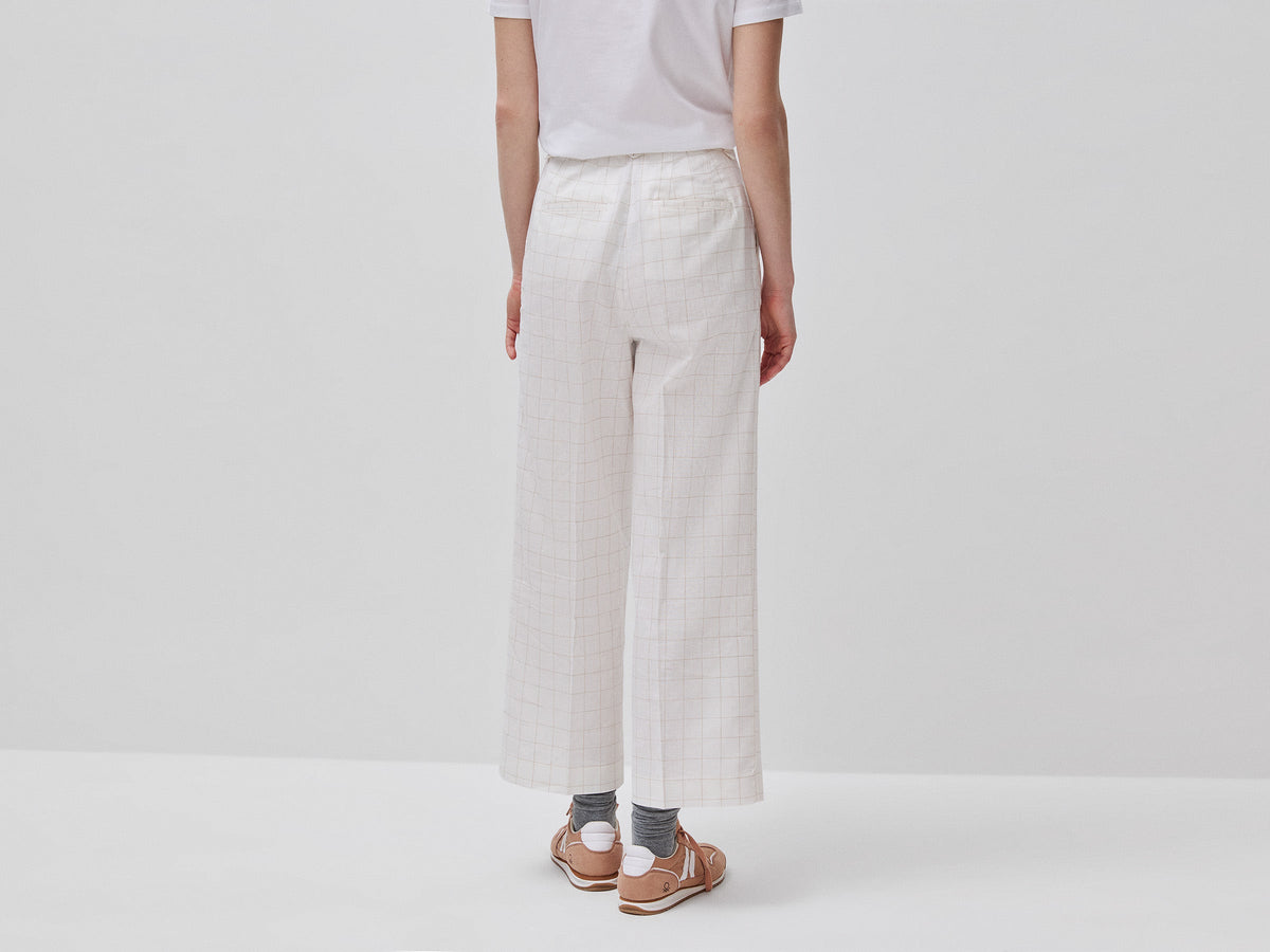 Pantaloni a quadri