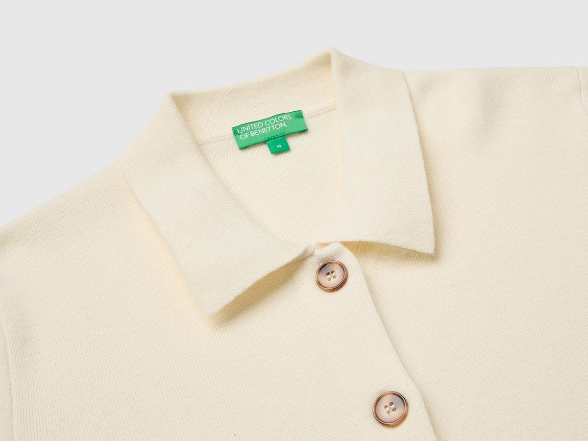 Giacca in maglia in misto cashmere