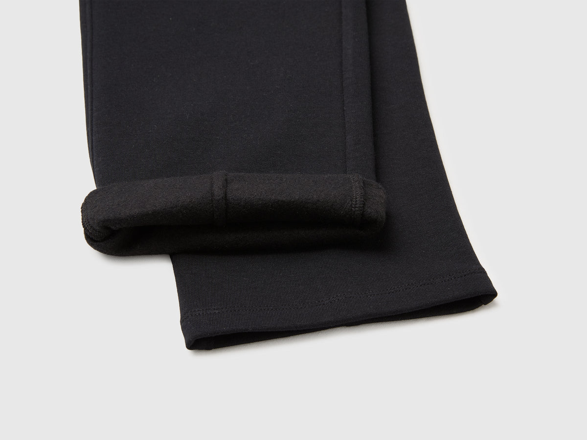 Pantaloni in felpa di caldo misto cotone