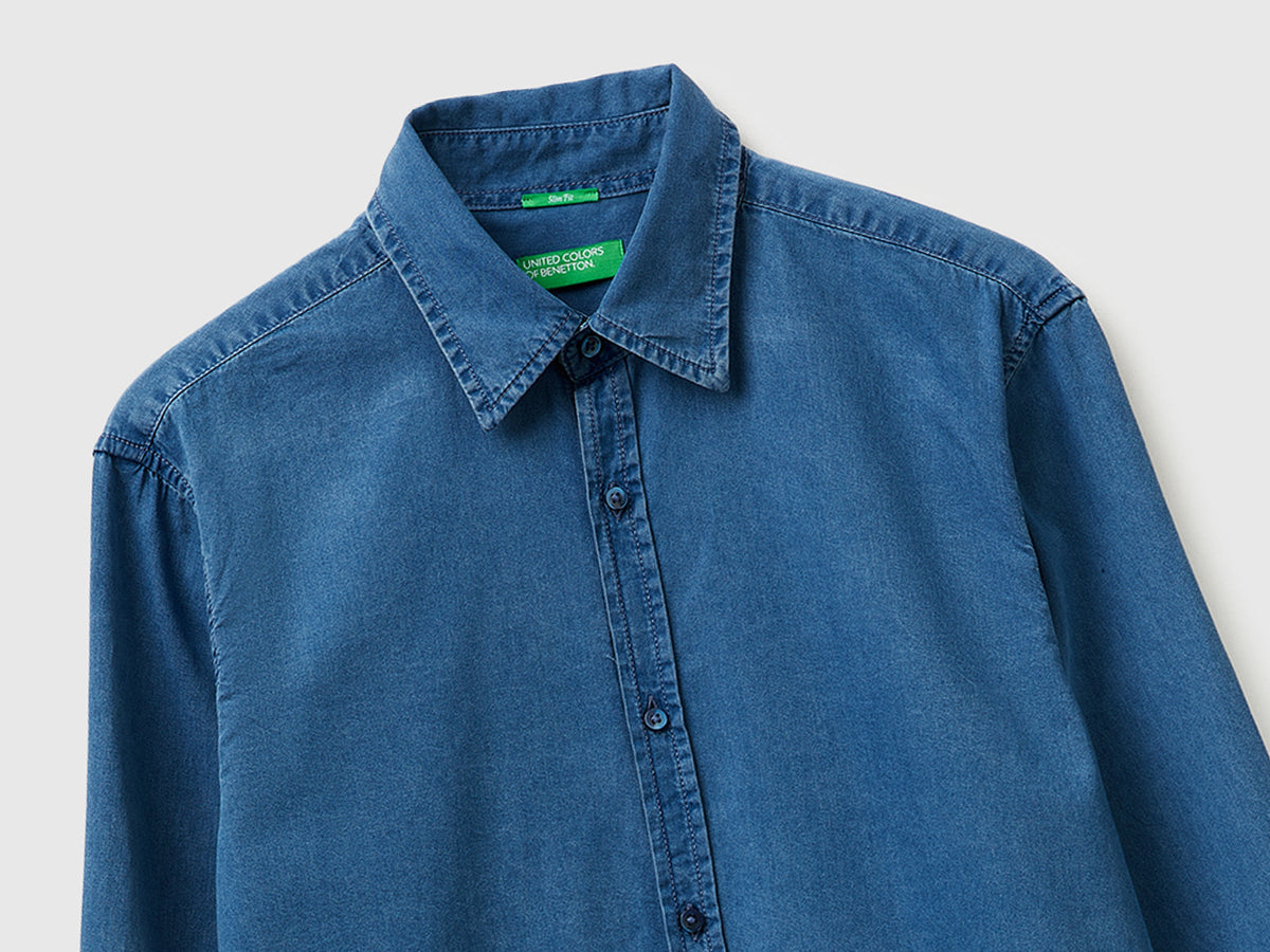 Camicia in chambray